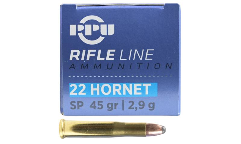Buy PPU Prvi Partizan 22 Hornet 45gr Soft Point in NZ New Zealand.