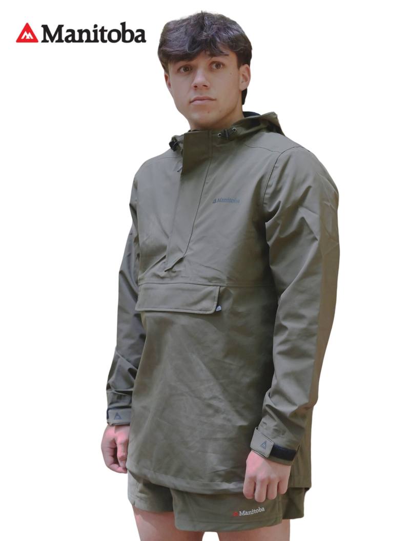 Buy Manitoba Storm Compact 3 Jacket | Green in NZ New Zealand.