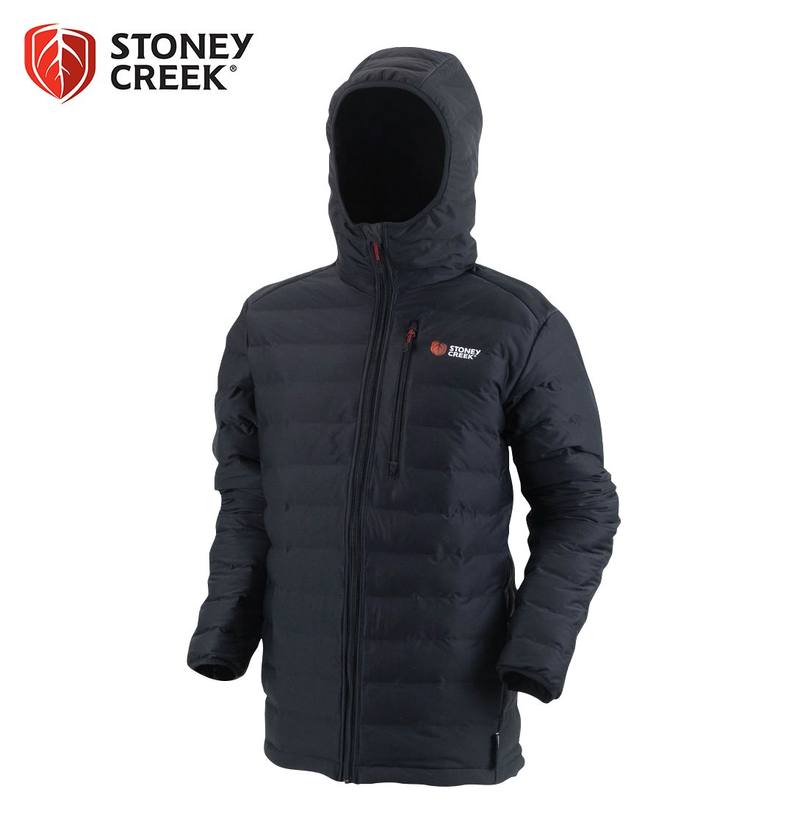 Buy Stoney Creek ThermoGuard Insulated Puffer Jacket Charcoal in NZ New Zealand.
