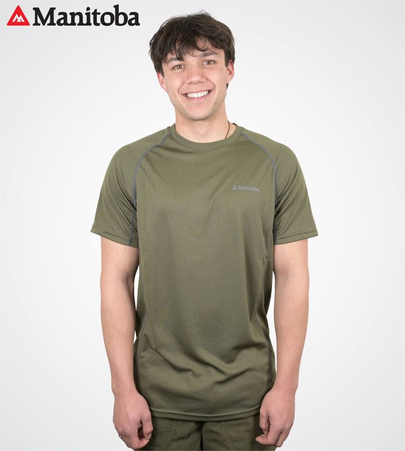 Buy Manitoba Pursuit T-Shirt V2 Olive in NZ New Zealand.