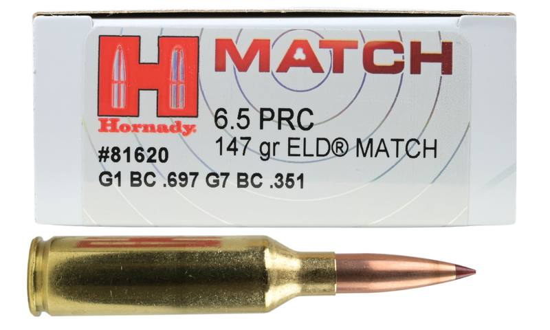 Buy Hornady 6.5 PRC 147gr Polymer Tip ELD Match in NZ New Zealand.