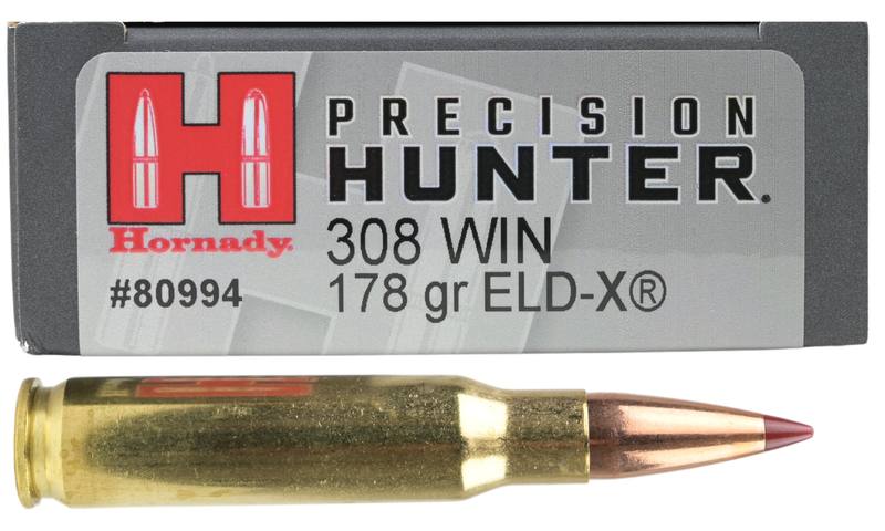 Buy Hornady 308 Precision Hunter 178gr Polymer Tip ELD-X in NZ New Zealand.