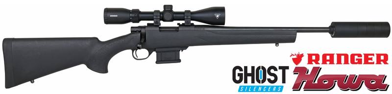 Buy 223 Howa 1500 Mini Blued 16" with 3-9x42 Scope & Ghost Suppressor in NZ New Zealand.
