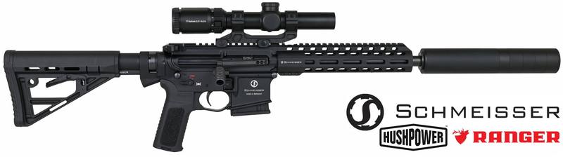 Buy 223 Schmeisser SP15 Straight-Pull with 1-8x24i Scope & Suppressor in NZ New Zealand.