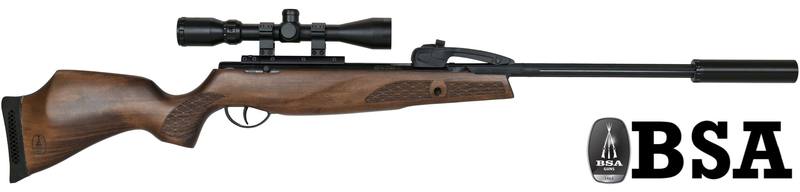 Buy .22 BSA Spitfire 10-Shot Braveheart Air Rifle | Choose Scope Package in NZ New Zealand.