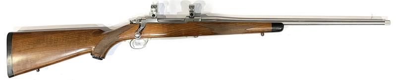 Buy 270 Ruger 77 MKII Stainless Walnut 22" Threaded in NZ New Zealand.