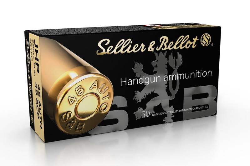 Buy Sellier & Bellot 45 ACP 230gr Jacketed Hollow Point 50 Round in NZ New Zealand.