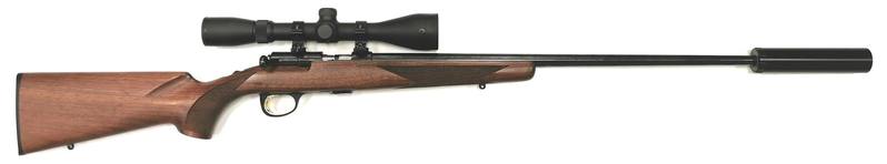 Buy 22 Browning T-Bolt Blued Wood with Scope & Silencer in NZ New Zealand.