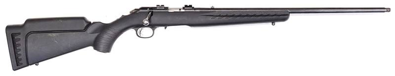 Buy 17hmr Ruger American Threaded Blued Synthetic 21" in NZ New Zealand.