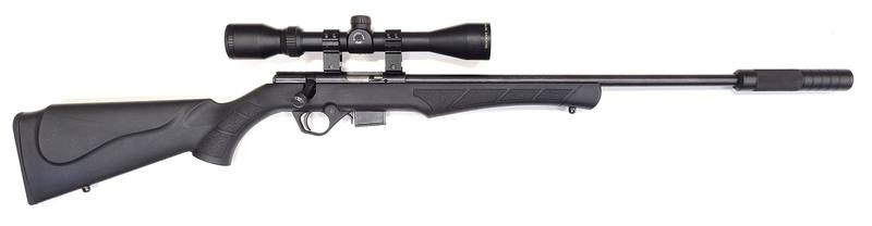 Buy 17hmr Rossi 8117 Blued Synthetic Threaded in NZ New Zealand.