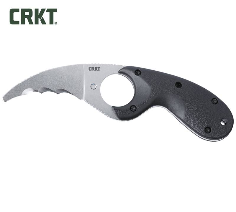Buy CRKT Bear Claw Veff Serrated Knife | Black in NZ New Zealand.