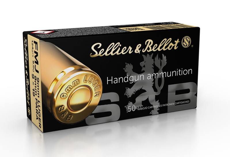 Buy Sellier & Bellot 9mm 124gr Jacketed Hollow Point 50 Rounds in NZ New Zealand.