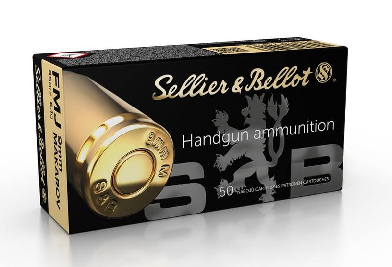 Buy Sellier & Bellot 9x18 Makarov 95gr FMJ 50 Rounds in NZ New Zealand.