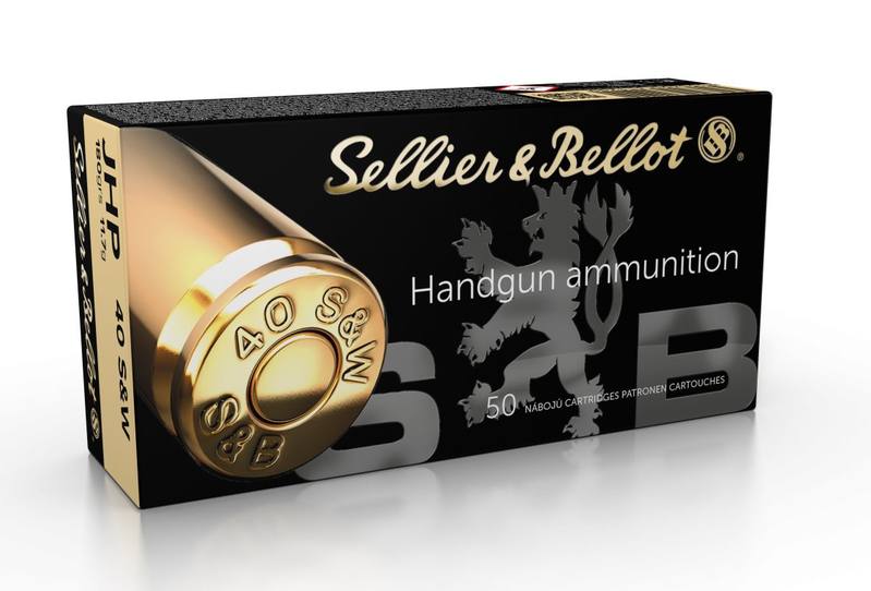 Buy Sellier & Bellot 40 S&W 180gr Jacketed Hollow Point 50 Rounds in NZ New Zealand.