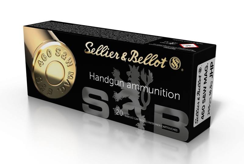 Buy Sellier & Bellot 460 S&W Mag 255gr Jacketed Hollow Point 20 Rounds in NZ New Zealand.