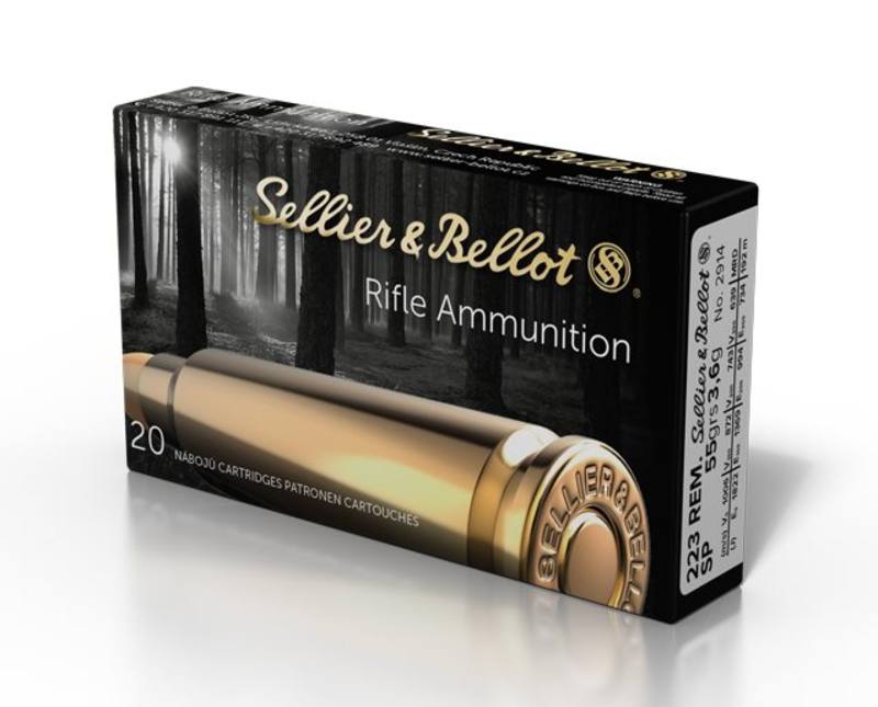 Buy Sellier & Bellot 223 55gr Soft Point 100 Rounds in NZ New Zealand.