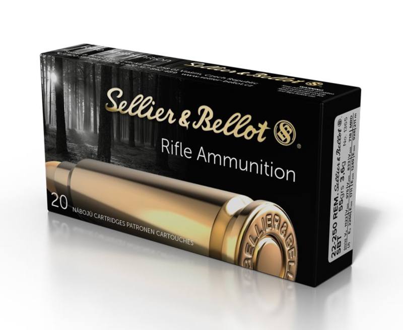Buy Sellier & Bellot 22-250 GameKing 55gr Spitzer Boat Tail 20 Rounds in NZ New Zealand.