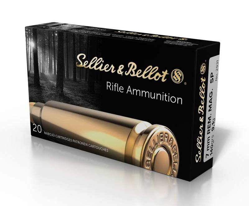 Buy Sellier & Bellot 7mm Mag 140gr Soft Point 20 Rounds in NZ New Zealand.