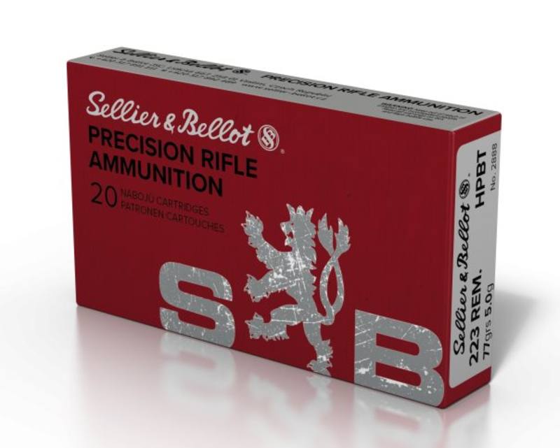 Buy Sellier & Bellot 223 77gr Hollow Point Boat Tail 20 Rounds in NZ New Zealand.