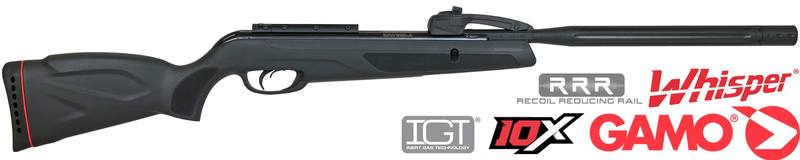 Buy Gamo Swarm Whisper 10-Shot Air Rifle | .177(*1200fps) or .22(*1000fps) in NZ New Zealand.