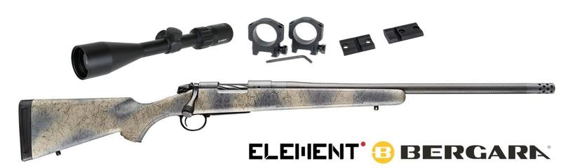 Buy Bergara B-14 Wilderness Ridge Carbon Element Iris Scope Package in NZ New Zealand.