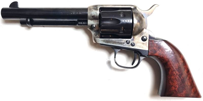Buy 45 Colt Uberti Cattleman Blued Wood 4" in NZ New Zealand.