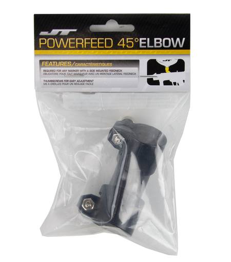 Buy JT Powerfeed Elbow 45 Degrees Smoke in NZ. 