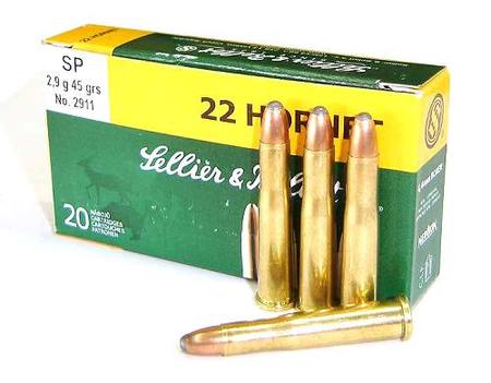 Buy Sellier and Bellot 22 Hornet 45gr Soft Point *20 Rounds in NZ. 
