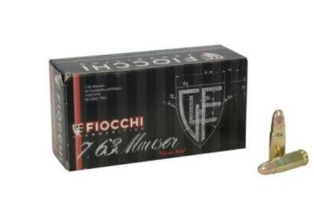 Buy Fiocchi 7.63 Mauser Heritage 88gr Full Metal Jacket *50 Rounds in NZ. 