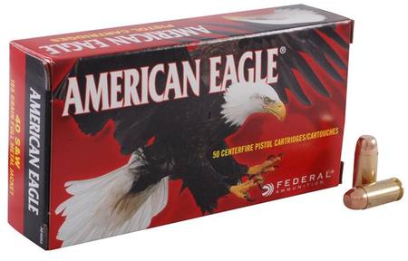 Buy Federal 40 S&W American Eagle 165gr Full Metal Jacket *50 Rounds in NZ. 