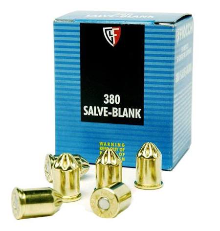 Buy Fiocchi 380 Salve / 9mm R.K. Blank 50 Round in NZ. 