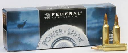 Buy Federal 270 WSM Power-Shok 130gr Soft Point *20 Rounds in NZ. 