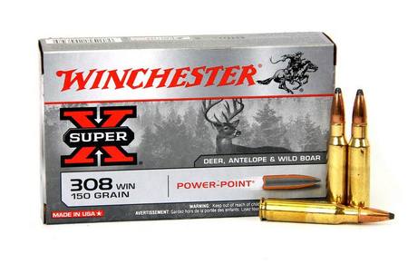 Buy Winchester 308 Win Super-X 150gr Power Point 20 Rounds in NZ. 