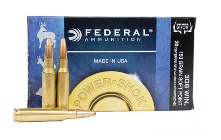 Buy Federal 308 Power-Shok 150gr Soft Point *20 Rounds in NZ. 