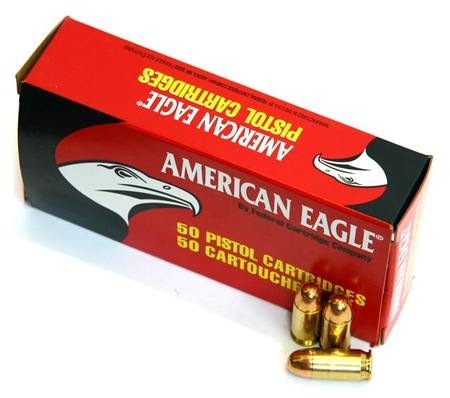Buy Federal 45 ACP American Eagle 230gr Full Metal Jacket *50 Rounds in NZ. 