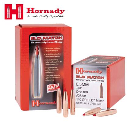 Buy Hornady Projectiles 30 Cal .308 208gr ELD Match  x100 in NZ. 