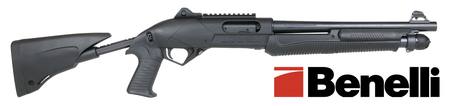 Buy 12ga Benelli SuperNova Tactical Pump-Action with Pistol Grip & Telescopic Stock: 14" in NZ.