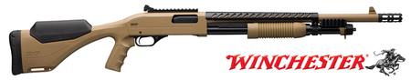 Buy 12ga Winchester SXP Defender Flat Dark Earth with Adjustable Comb 18" in NZ.