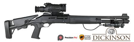 Buy 12ga Dickinson 212 Tactical Pro 18.5" with Guide Thermal & Night Saber Green Laser in NZ. 