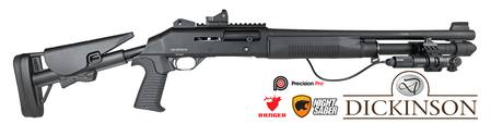 Buy 12ga Dickinson 212 Tactical Pro 18.5" with Ranger Red Dot & Night Saber Laser in NZ. 