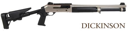 Buy 12ga Dickinson 212 Tactical Pro Semi Auto Nickel 18.5" in NZ. 