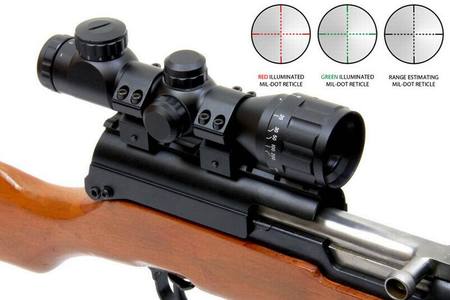 Buy Outdoor Optics 4x32 AO Compact Scope: Mil-Dot Illuminated Reticle in NZ.