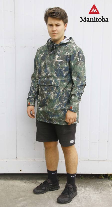 Buy Manitoba Compact Storm 1.0 Jacket: Camo in NZ. 