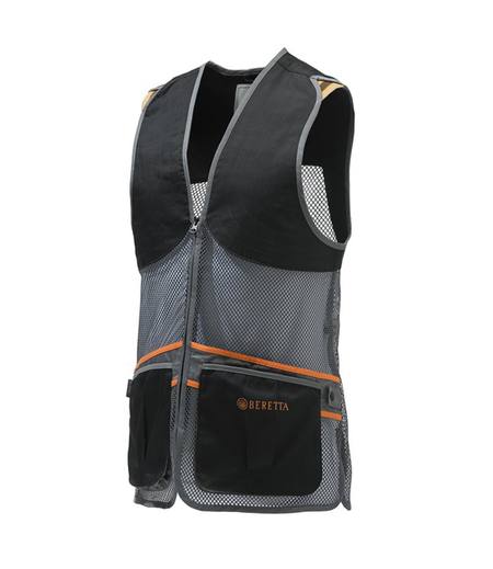 Buy Beretta Sporting Vest Version 2 Black/Orange in NZ. 