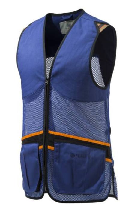 Buy Beretta Mesh Shooting Vest Blue in NZ. 