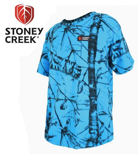 Buy Stoney Creek Kids Bush Tee Blaze Blue *Choose Size* in NZ. 