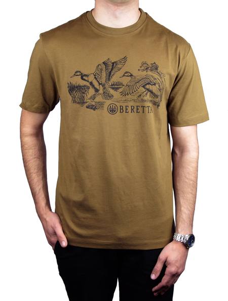 Buy Beretta Duck Hunting Brown T-Shirt in NZ. 