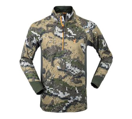 Buy Hunters Element Eclipse Top with 1/2 Zip: Camo in NZ. 