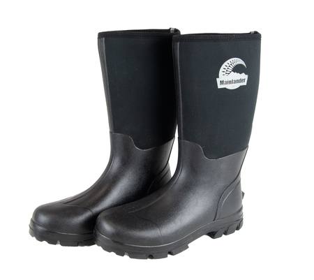Mainlander Lifestyle Gumboot: Black NZ - Boots by Gun City