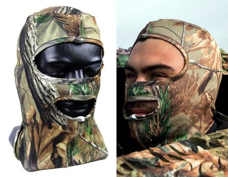 Buy Outdoor Outfitters Stretch Fit Full Mask/Veil - Forest Camo in NZ. 